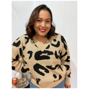 Lovin Leopard Sweater