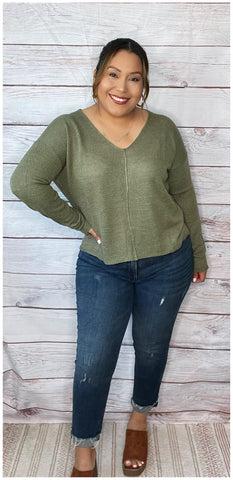 Lady Olive Top